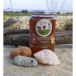 Composta di Peperoni 600g – Gusto Agrodolce Artigianale | Scorta Contadina